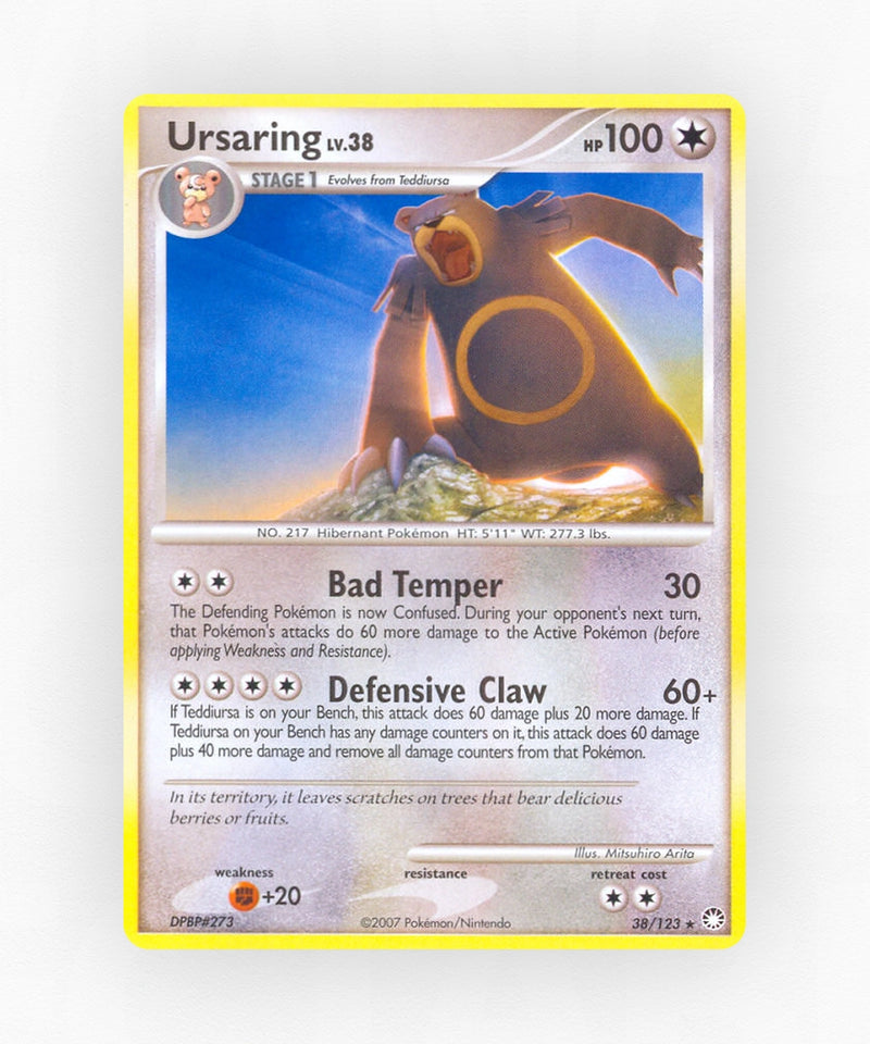 Ursaring - Mysterious Treasures 38/123 (Reverse Holo)