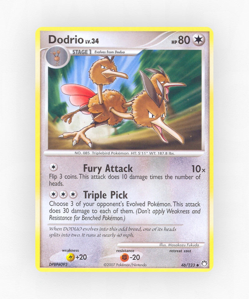 Dodrio - Mysterious Treasures 46/123 (Reverse Holo)