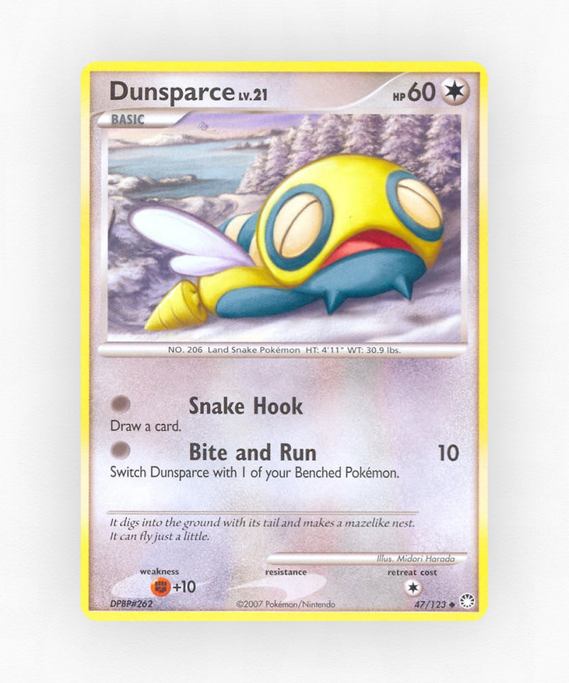 Dunsparce - Mysterious Treasures 47/123 (Non-Holo)