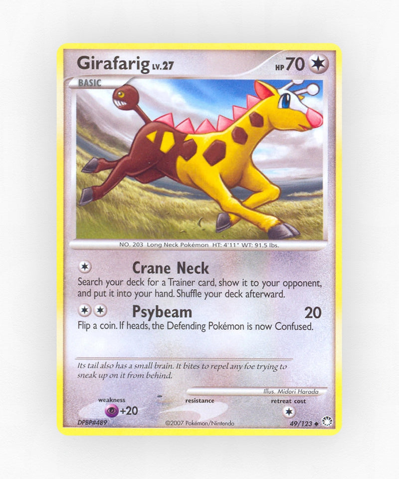 Girafarig - Mysterious Treasures 49/123 (Non-Holo)