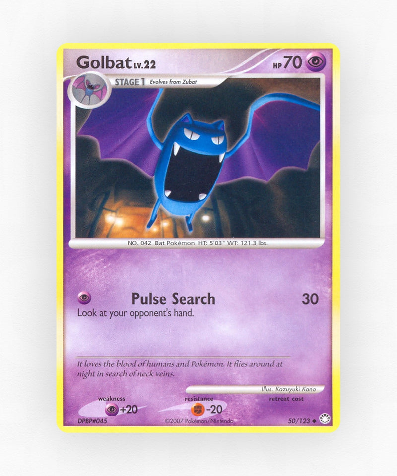 Golbat - Mysterious Treasures 50/123 (Reverse Holo)