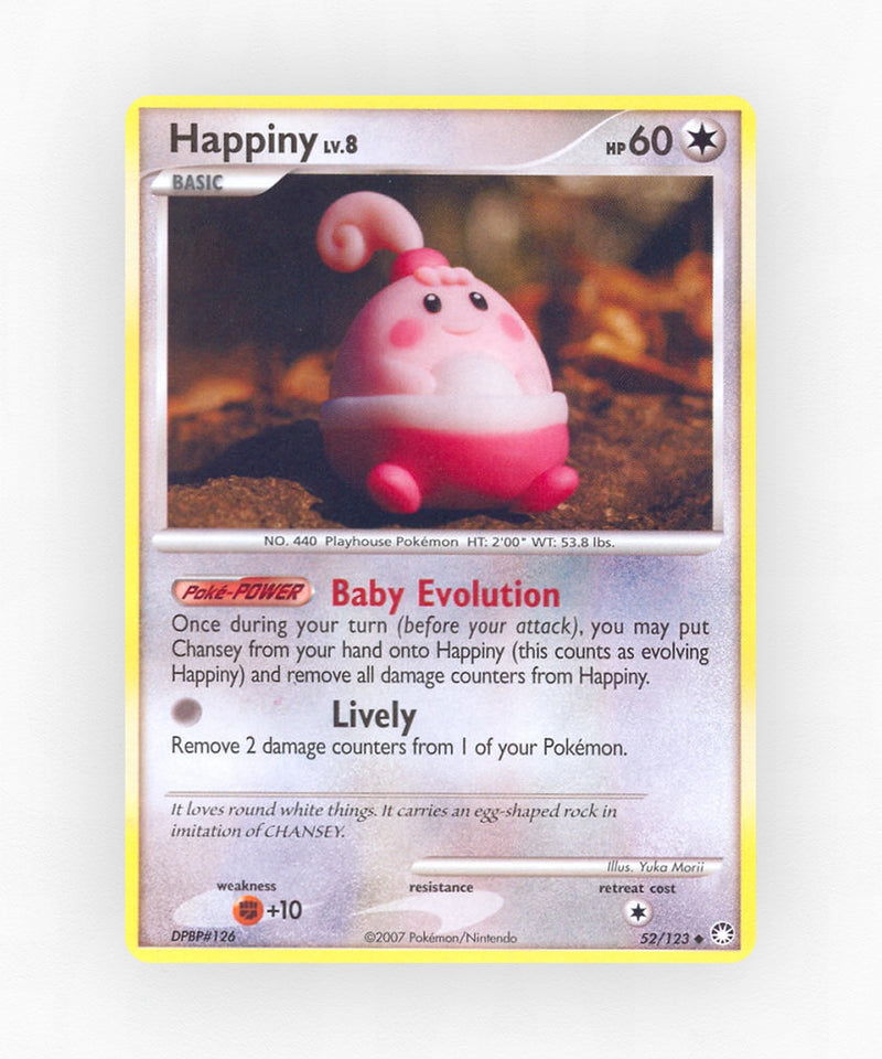 Happiny - Mysterious Treasures 52/123 (Non-Holo)
