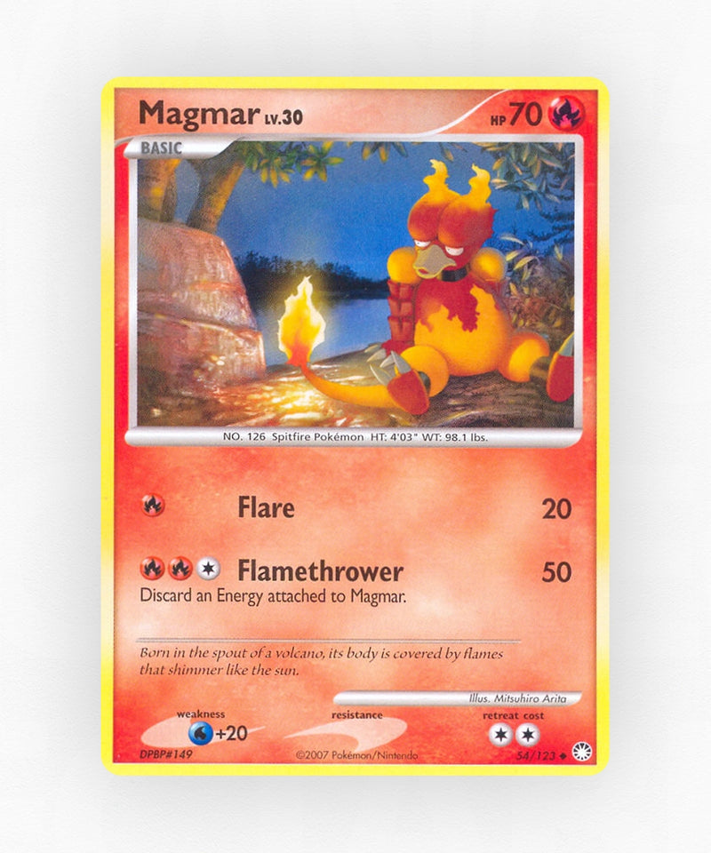 Magmar - Mysterious Treasures 54/123 (Non-Holo)