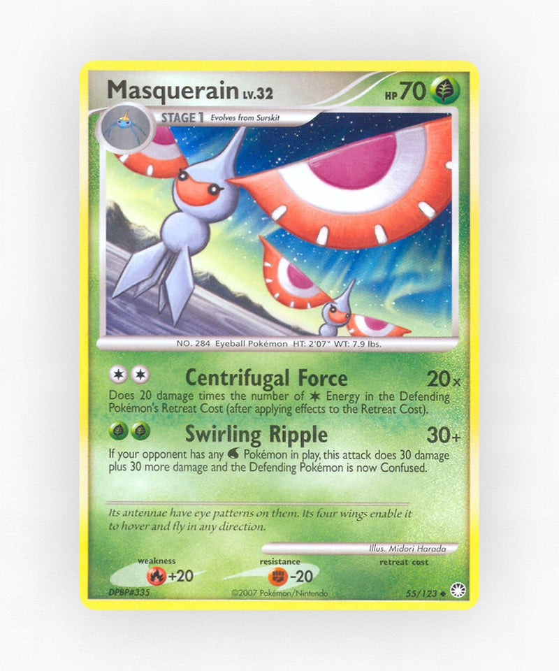 Masquerain - Mysterious Treasures 55/123 (Non-Holo)