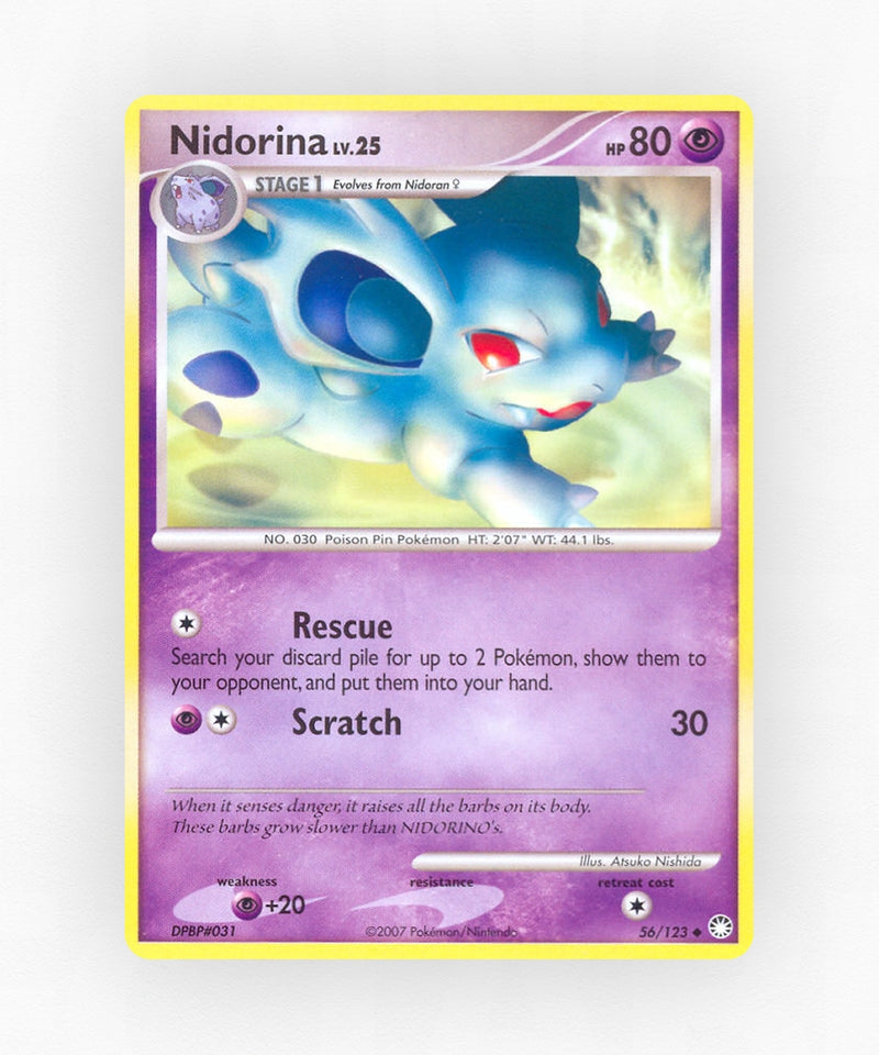 Nidorina - Mysterious Treasures 56/123 (Reverse Holo)