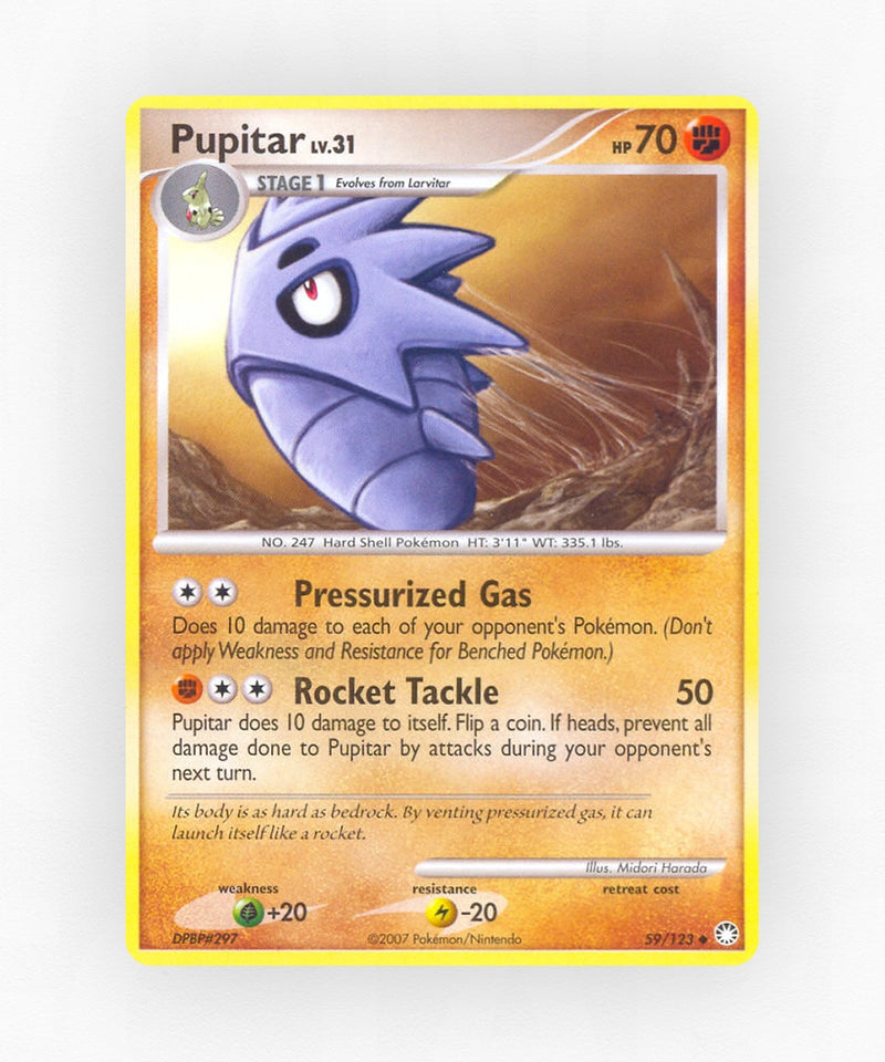 Pupitar - Mysterious Treasures 59/123 (Non-Holo)