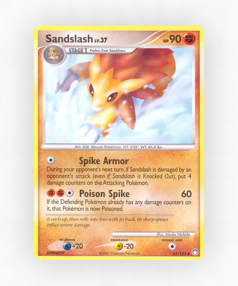 Sandslash - Mysterious Treasures 61/123 (Reverse Holo)
