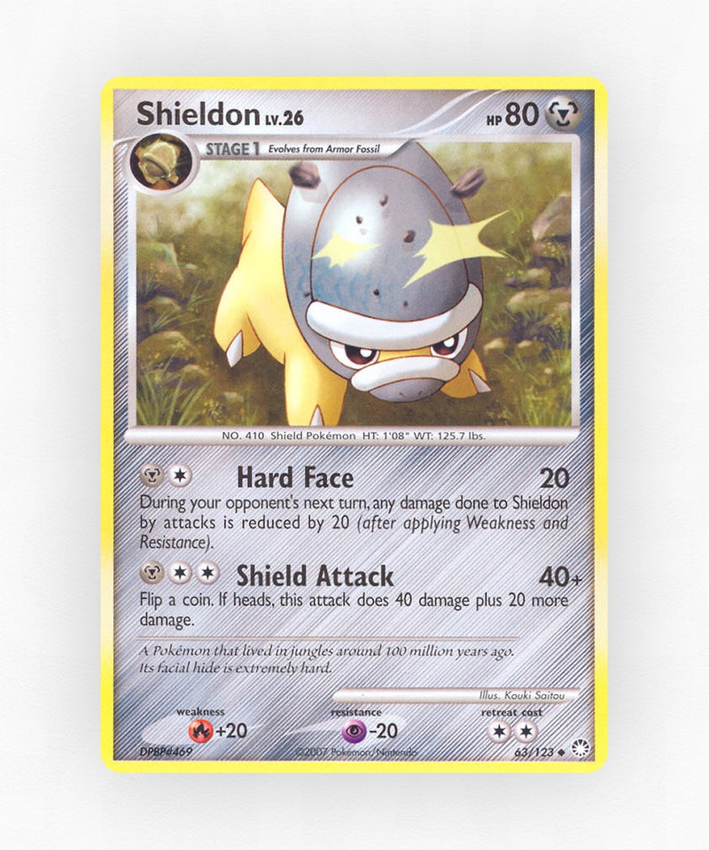 Shieldon - Mysterious Treasures 63/123 (Non-Holo)