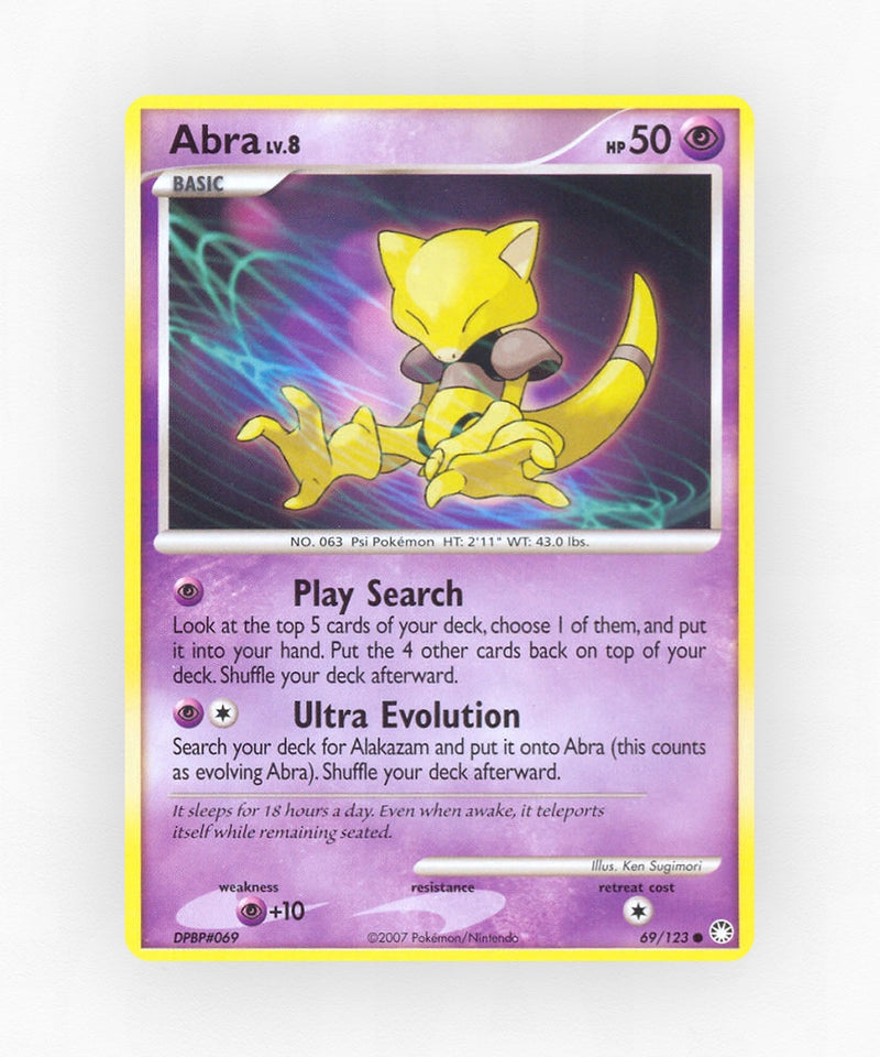 Abra - Mysterious Treasures 69/123 (Non-Holo)