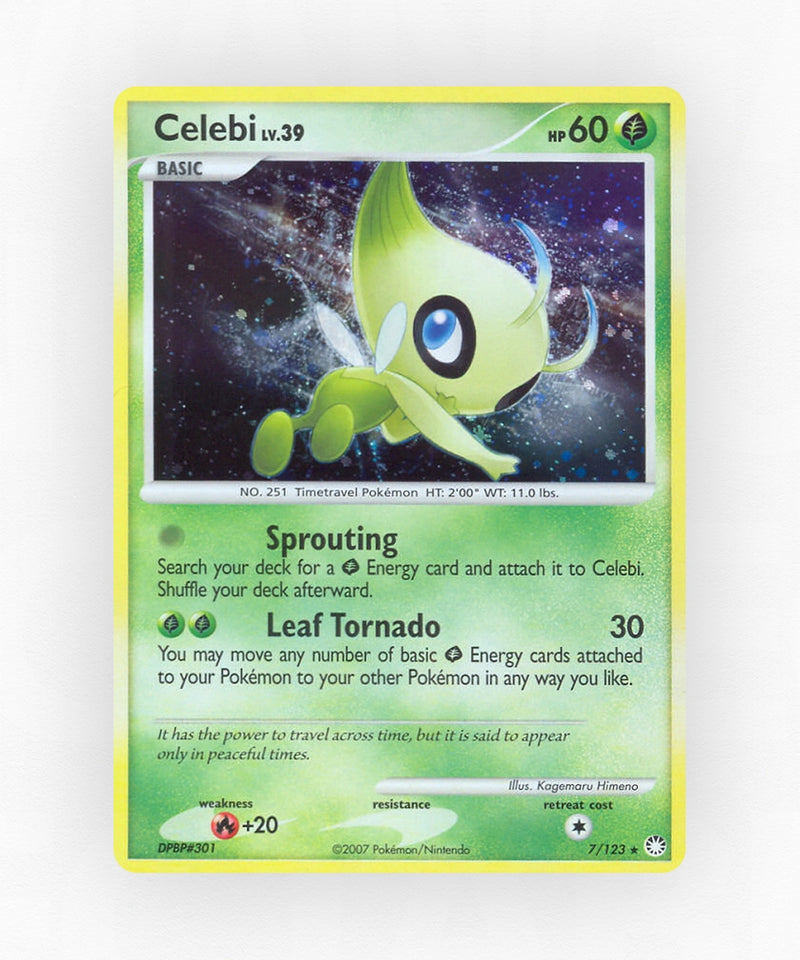 Celebi - Mysterious Treasures 7/123 (Holo)