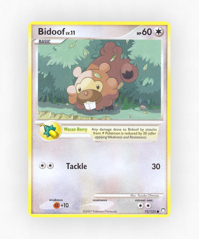 Bidoof - Mysterious Treasures 73/123 (Non-Holo)