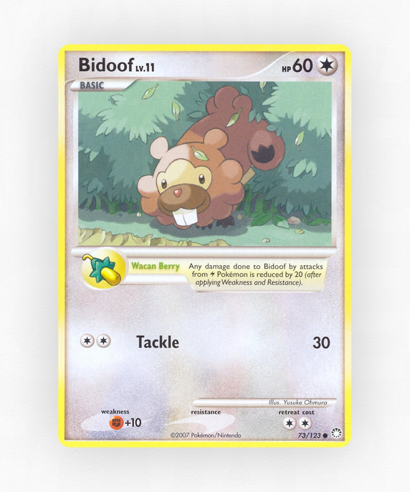 Bidoof - Mysterious Treasures 73/123 (Reverse Holo)