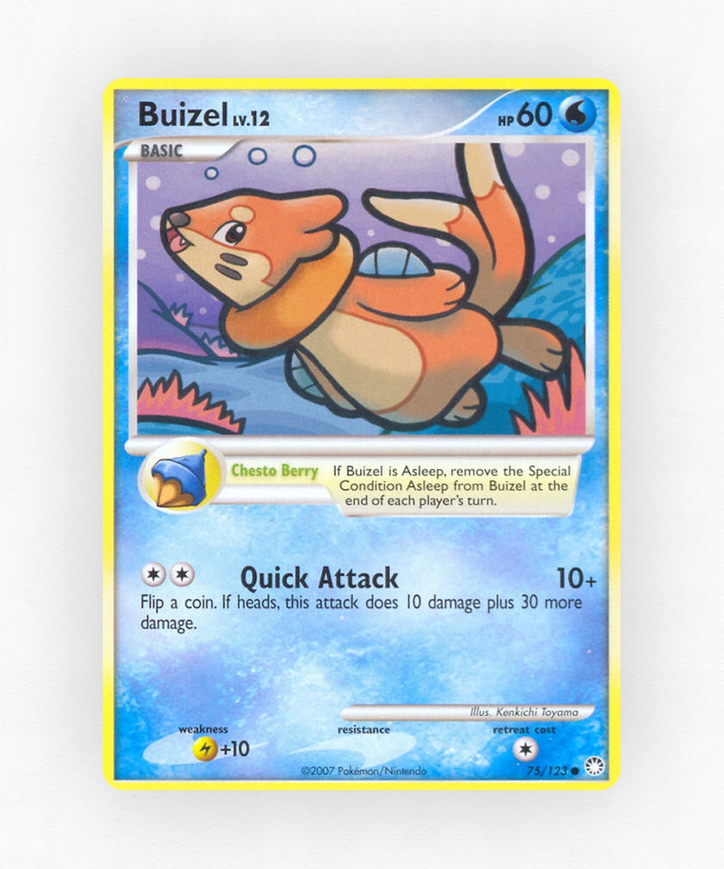 Buizel - Mysterious Treasures 75/123 (Reverse Holo)