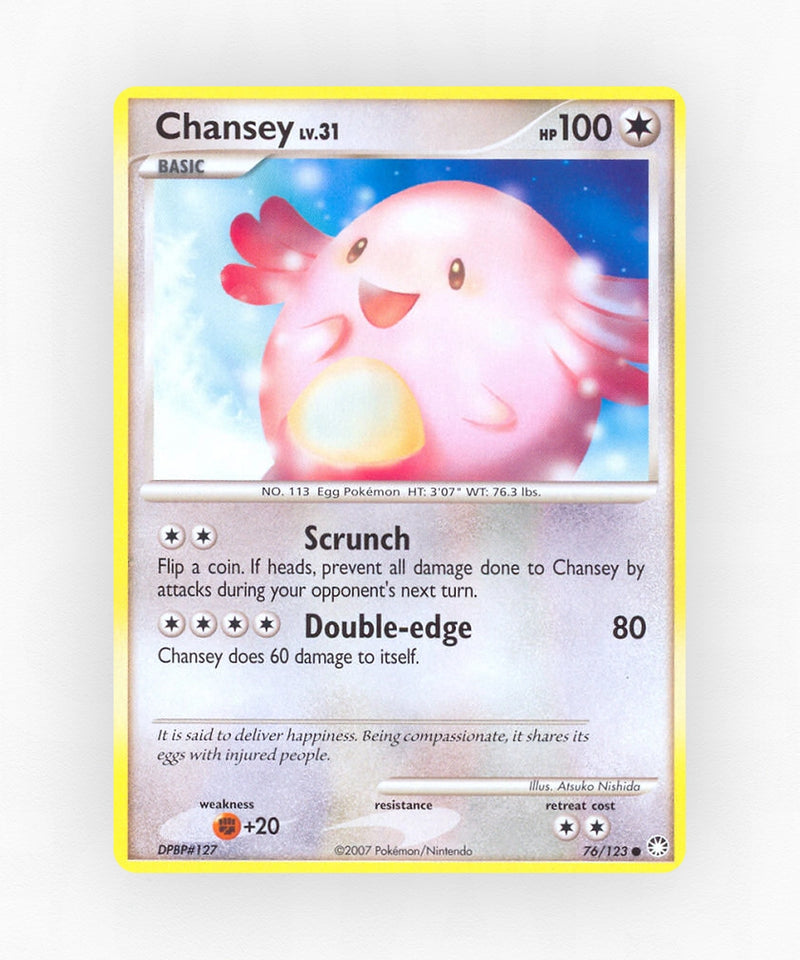 Chansey - Mysterious Treasures 76/123 (Reverse Holo)