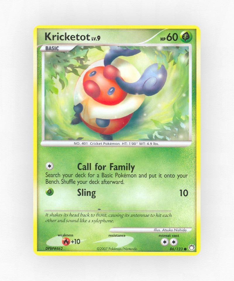Kricketot - Mysterious Treasures 86/123 (Non-Holo)