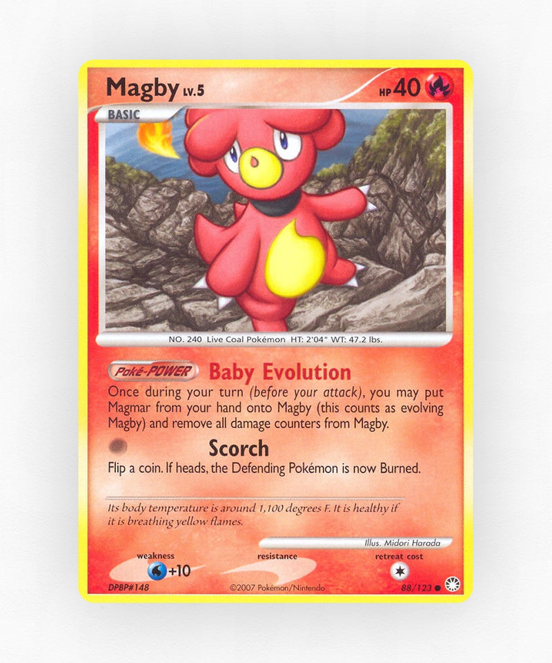 Magby - Mysterious Treasures 88/123 (Non-Holo)