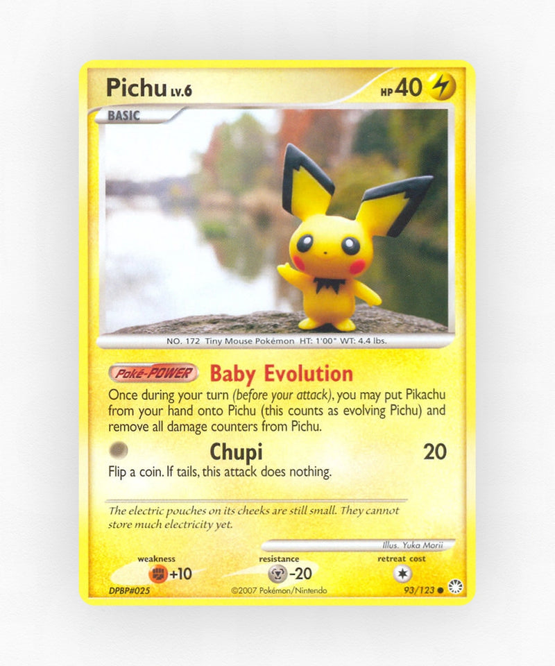 Pichu - Mysterious Treasures 93/123 (Reverse Holo)