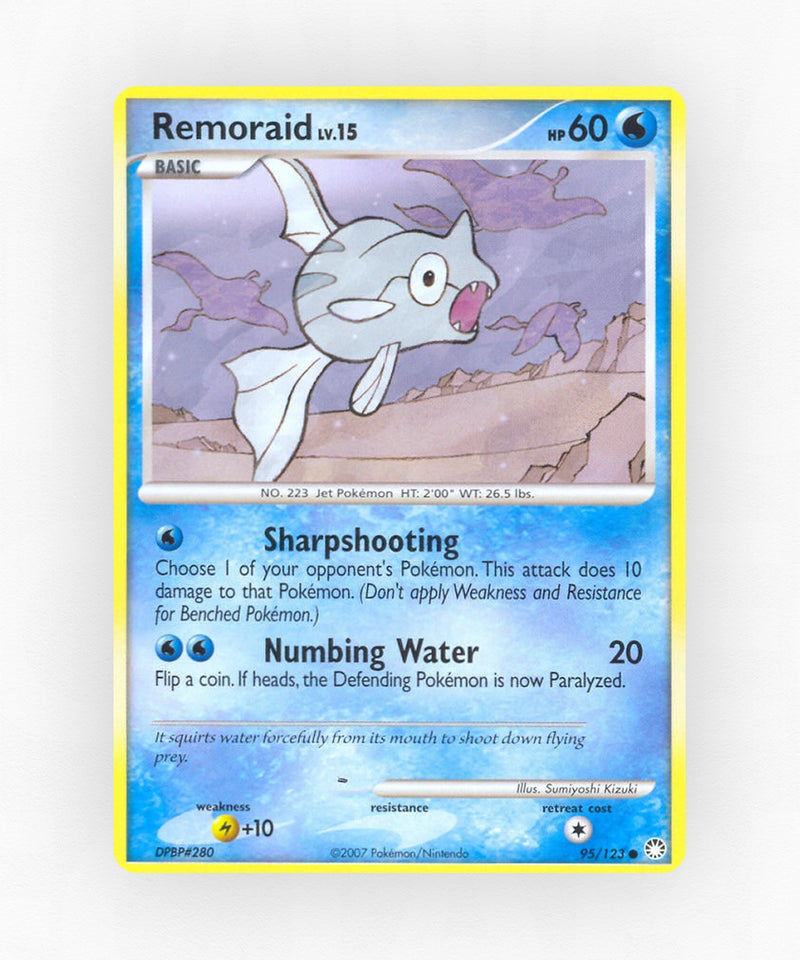Remoraid - Mysterious Treasures 95/123 (Reverse Holo)