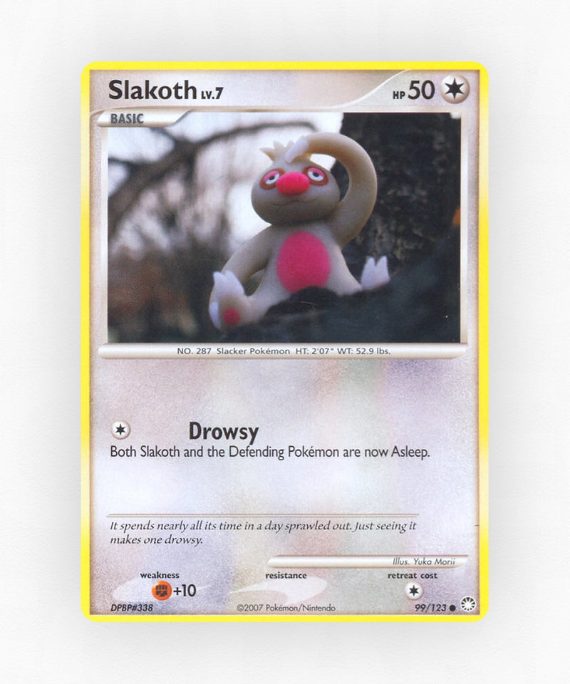 Slakoth - Mysterious Treasures 99/123 (Reverse Holo)