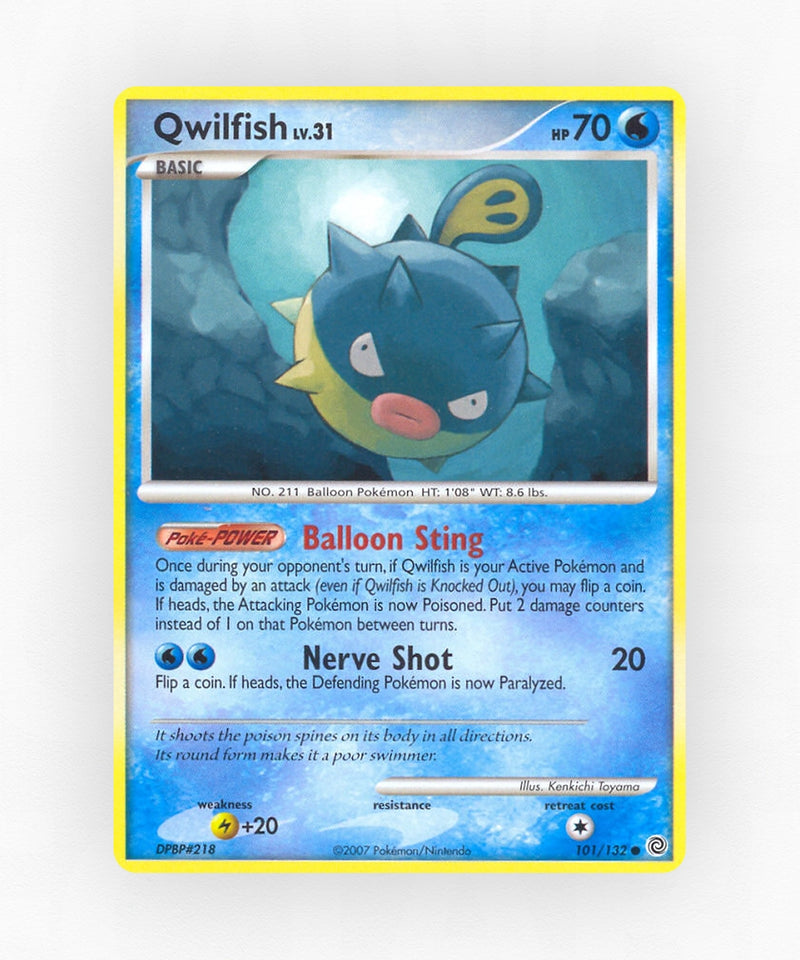 Qwilfish - Secret Wonders 101/132 (Non-Holo)