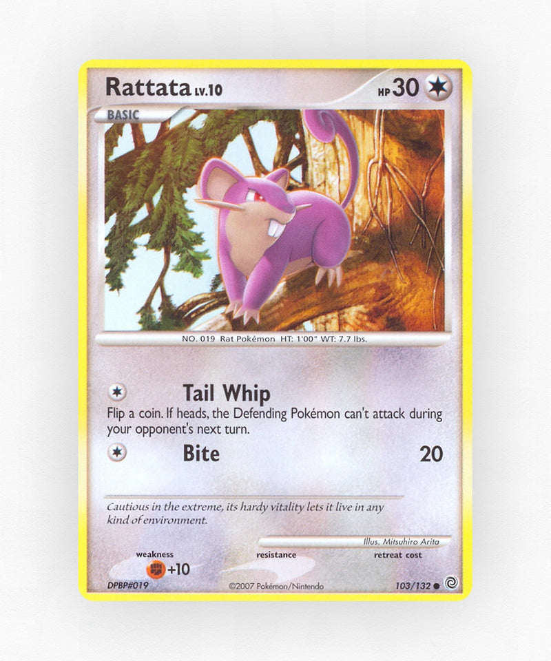 Rattata - Secret Wonders 103/132 (Reverse Holo)