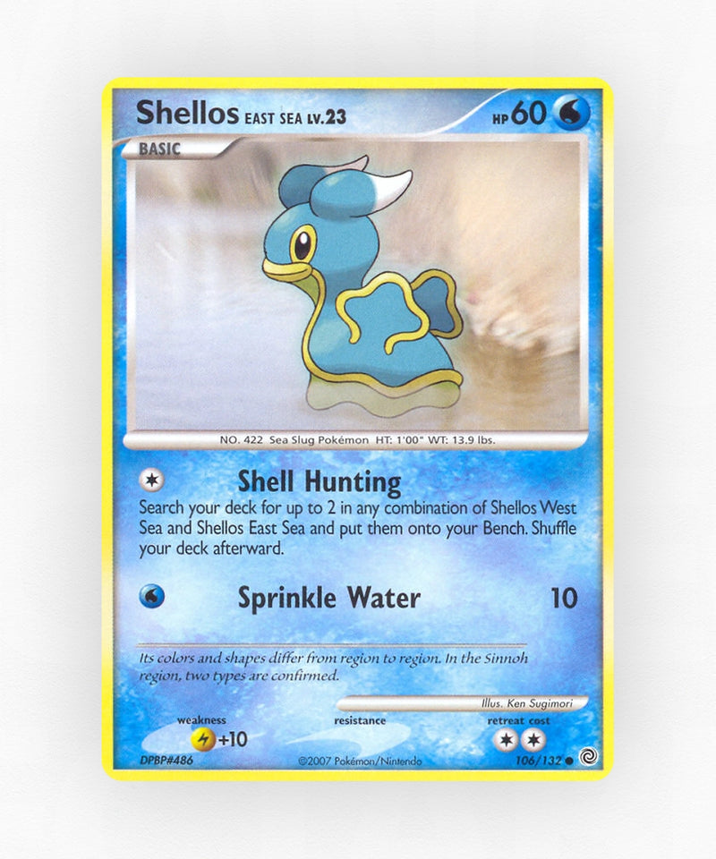 Shellos East Sea - Secret Wonders 106/132 (Reverse Holo)