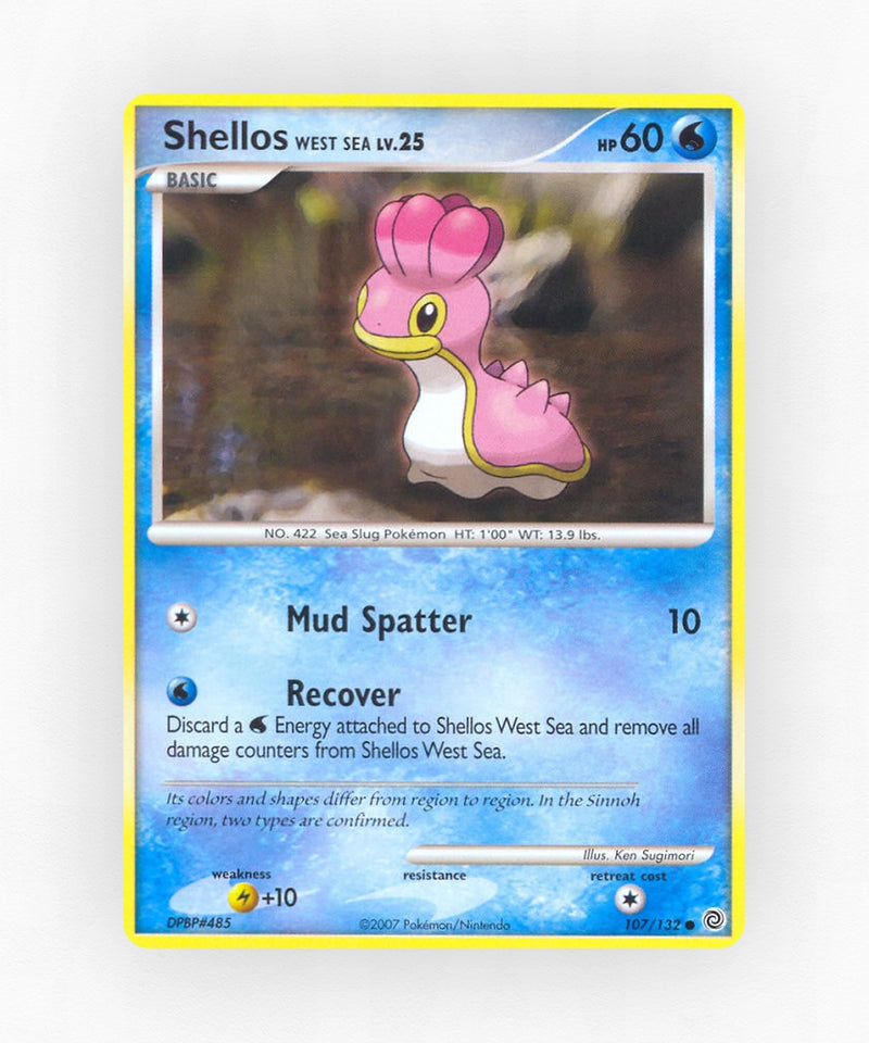 Shellos West Sea - Secret Wonders 107/132 (Reverse Holo)