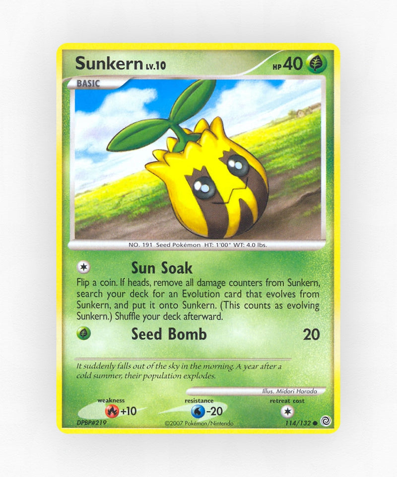 Sunkern - Secret Wonders 114/132 (Reverse Holo)