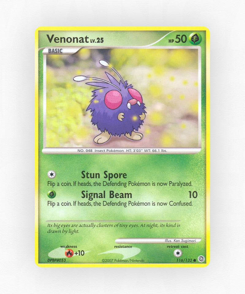 Venonat - Secret Wonders 116/132 (Non-Holo)