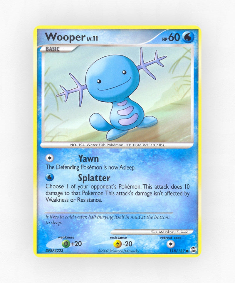 Wooper - Secret Wonders 118/132 (Reverse Holo)