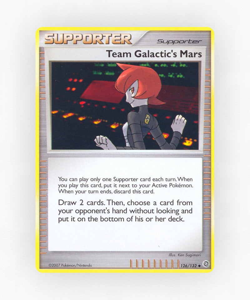 Team Galactic's Mars - Secret Wonders 126/132 (Reverse Holo)