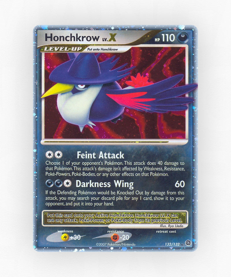 Honchkrow LV.X - Secret Wonders 132/132 (Holo)