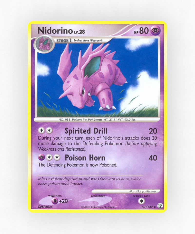 Nidorino - Secret Wonders 57/132 (Non-Holo)