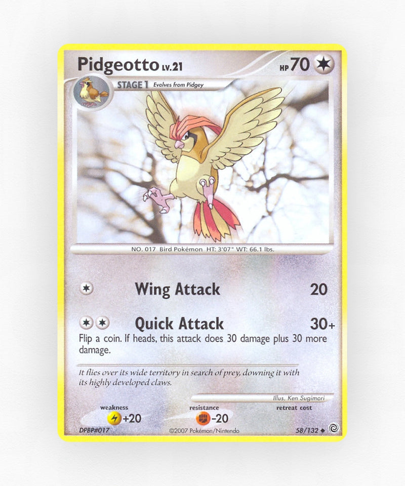 Pidgeotto - Secret Wonders 58/132 (Non-Holo)