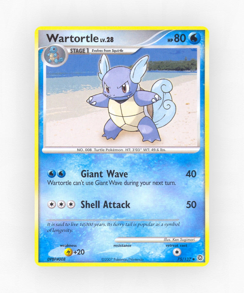 Wartortle - Secret Wonders 75/132 (Reverse Holo)