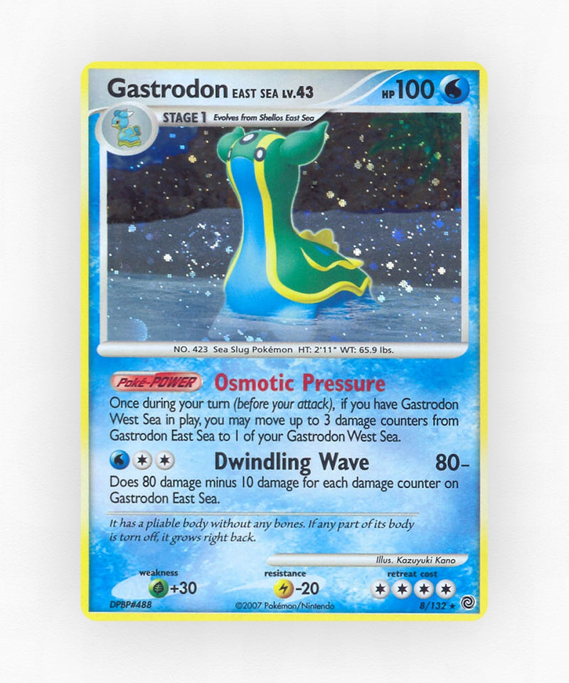 Gastrodon East Sea - Secret Wonders 8/132 (Holo)