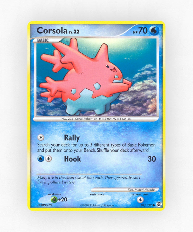 Corsola - Secret Wonders 84/132 (Non-Holo)