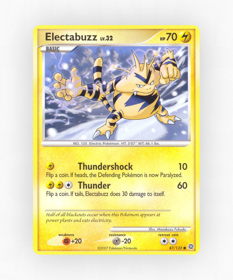 Electabuzz - Secret Wonders 87/132 (Reverse Holo)