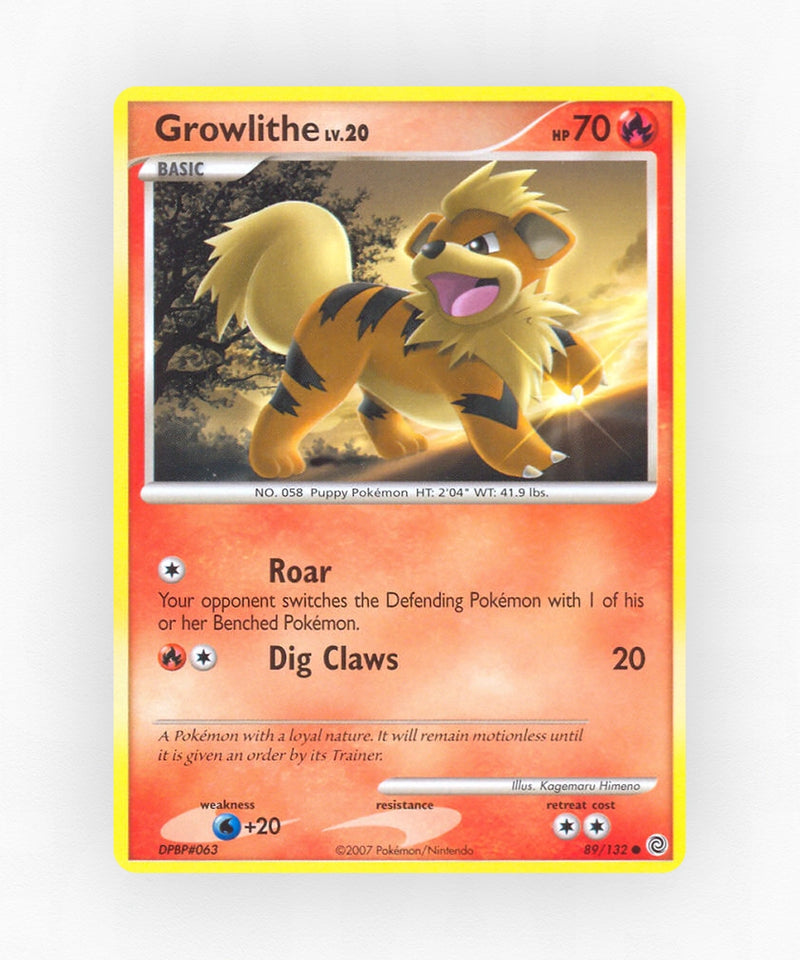Growlithe - Secret Wonders 89/132 (Reverse Holo)