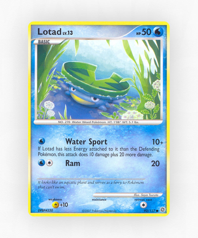 Lotad - Secret Wonders 92/132 (Non-Holo)