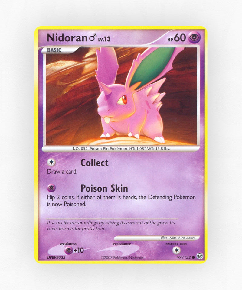 Nidoran ♂ - Secret Wonders 97/132 (Non-Holo)