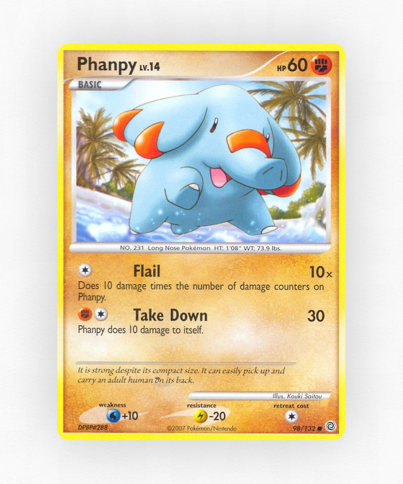 Phanpy - Secret Wonders 98/132 (Reverse Holo)
