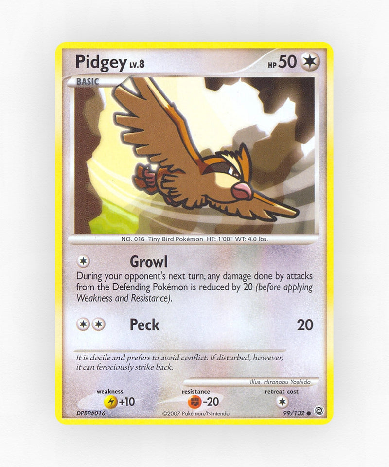 Pidgey - Secret Wonders 99/132 (Non-Holo)