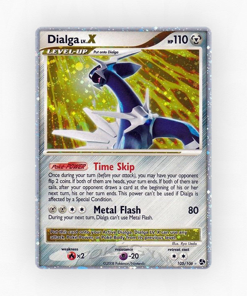 Dialga LV.X - Great Encounters 105/106 (Holo)