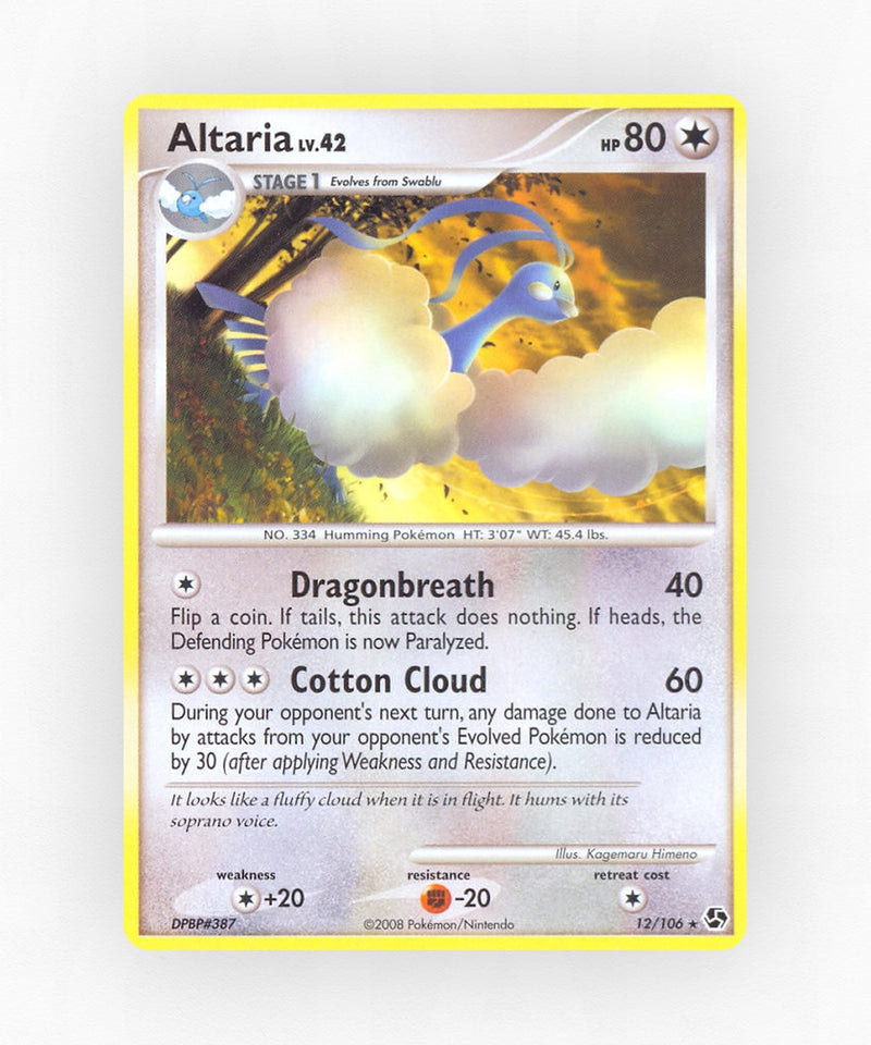 Altaria - Great Encounters 12/106 (Non-Holo)