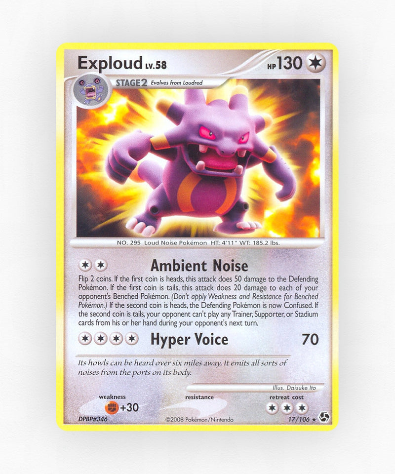 Exploud - Great Encounters 17/106 (Reverse Holo)