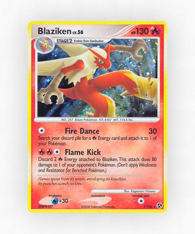 Blaziken - Great Encounters 1/106 (Holo)