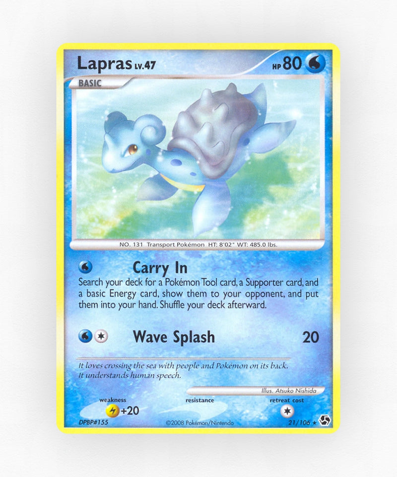 Lapras - Great Encounters 21/106 (Non-Holo)