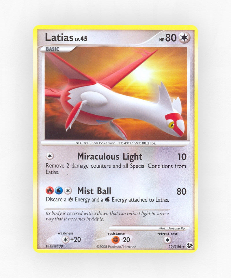 Latias - Great Encounters 22/106 (Non-Holo)