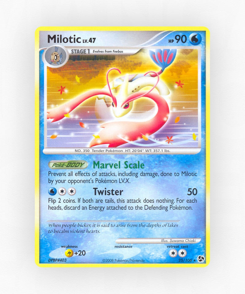 Milotic - Great Encounters 25/106 (Reverse Holo)